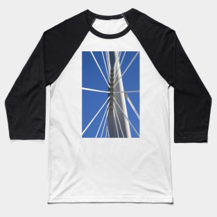 Abstract Bridge Lines #2, Winnipeg, Manitoba, Canada Baseball T-Shirt